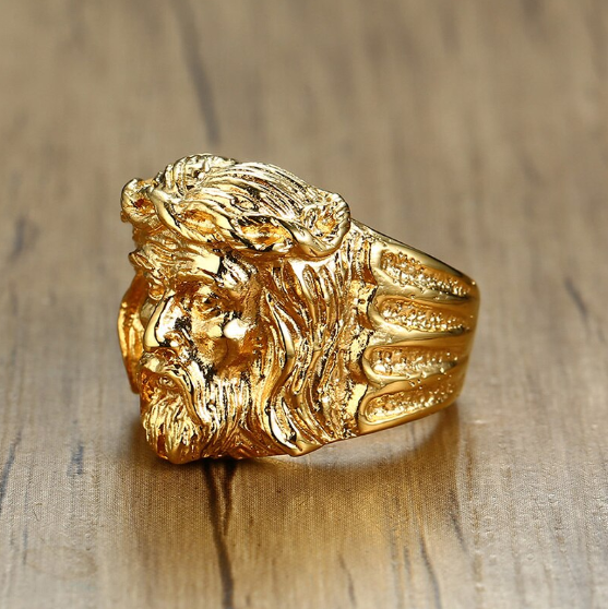 BAGUE RELIGIEUSE JÉSUS CHRIST