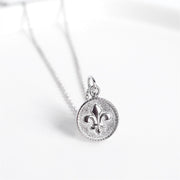 Collier Fleur de Lys Royaliste