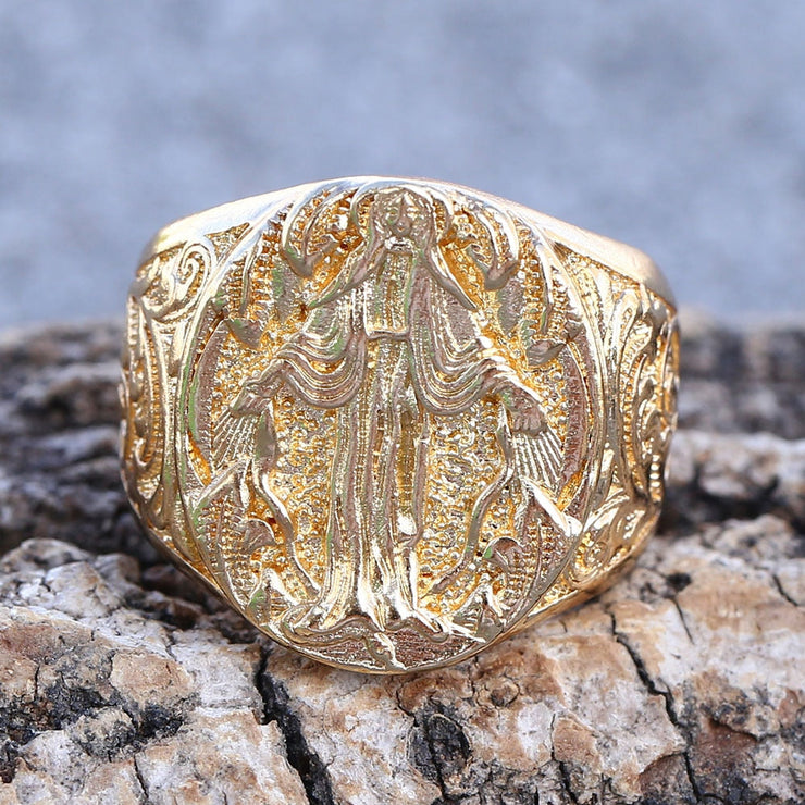 Bague Religieuse de la Vierge Marie pour Femme